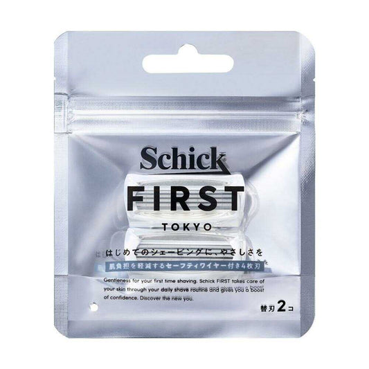 Schick First Shaving Replacement Blades 2 Pack