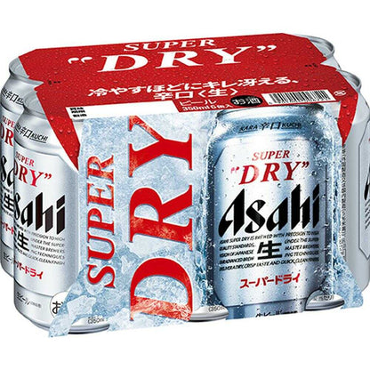 Super Dry 350ml x 6 Bottles