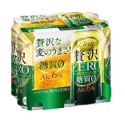 Asahi Clear Asahi Luxurious Zero 500ml x 6 Bottles