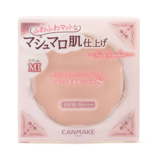 Canmake Marshmallow Finish Powder Refill MI Matte Ivory Ochre 10g