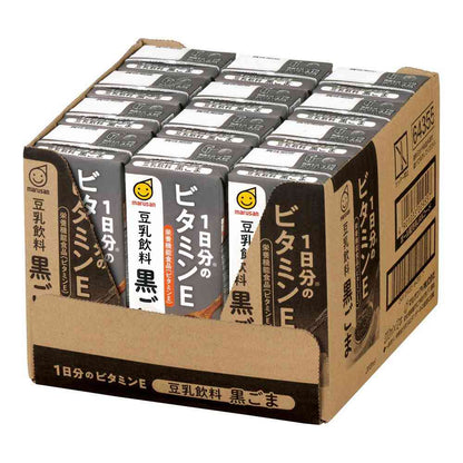 Marusan Daily Vitamin E Soy Milk Drink Black Sesame 200ml