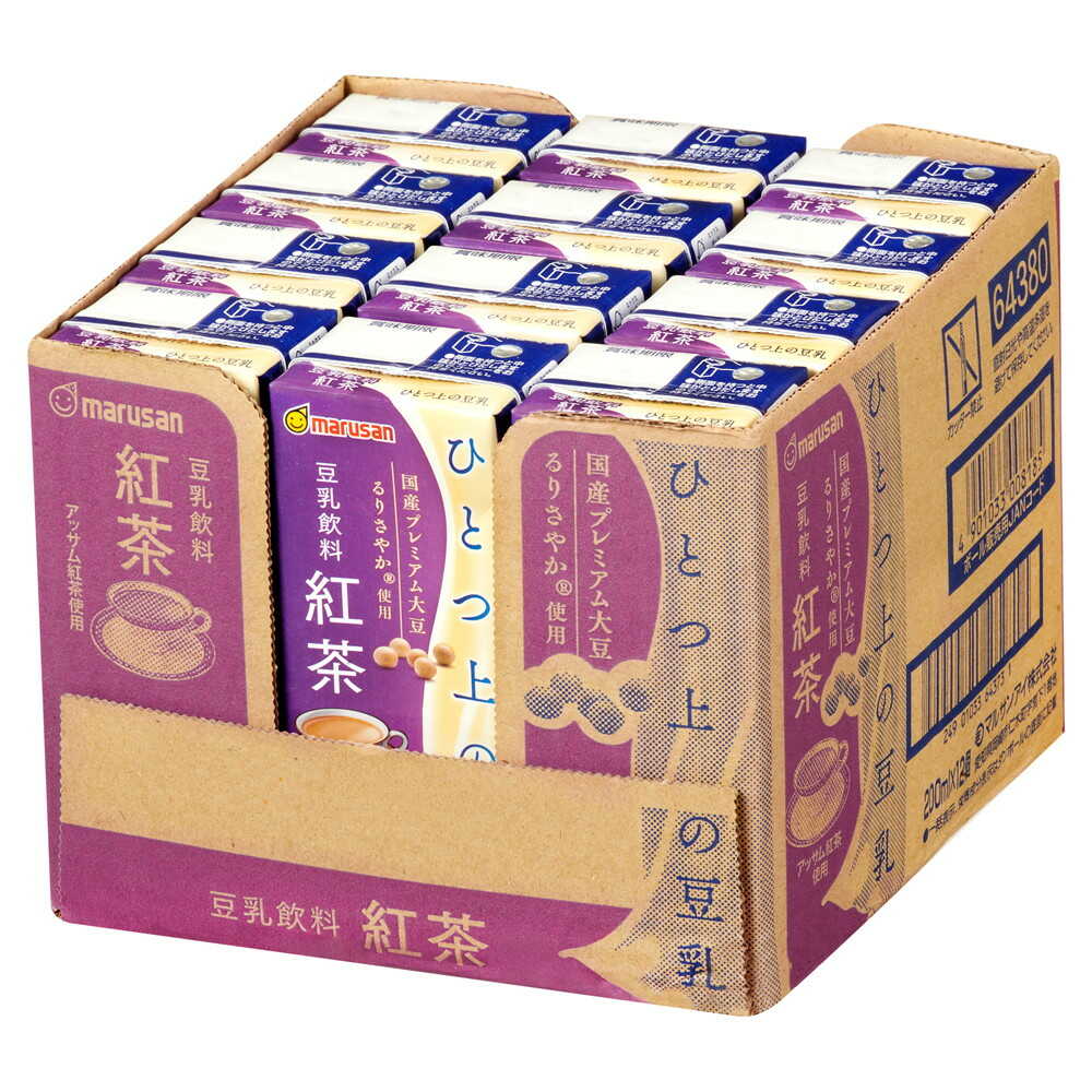 Marusan Premium Soy Milk Tea Drink 200mL