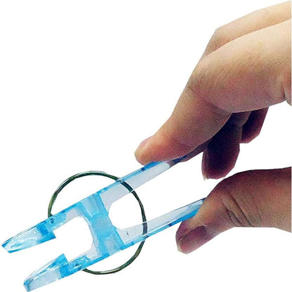 Ohe Polycarbonate Lingerie Clips Blue 88565 12 Pieces