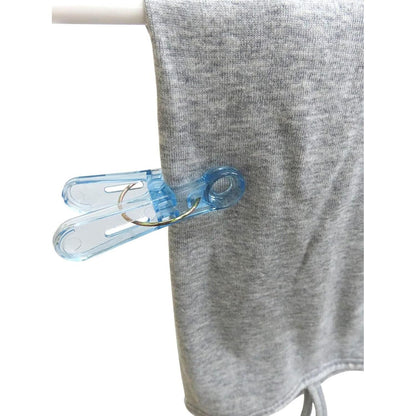 Ohe Polycarbonate Lingerie Clips Blue 88565 12 Pieces