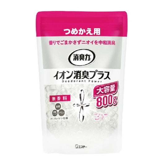 Estée Deodorizer Clear Beads Ion Deodorization Plus Large Refill 800g