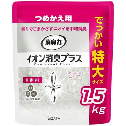 Estée Deodorizing Power Clear Beads Ion Deodorant Plus Extra Large Refill 1.5kg
