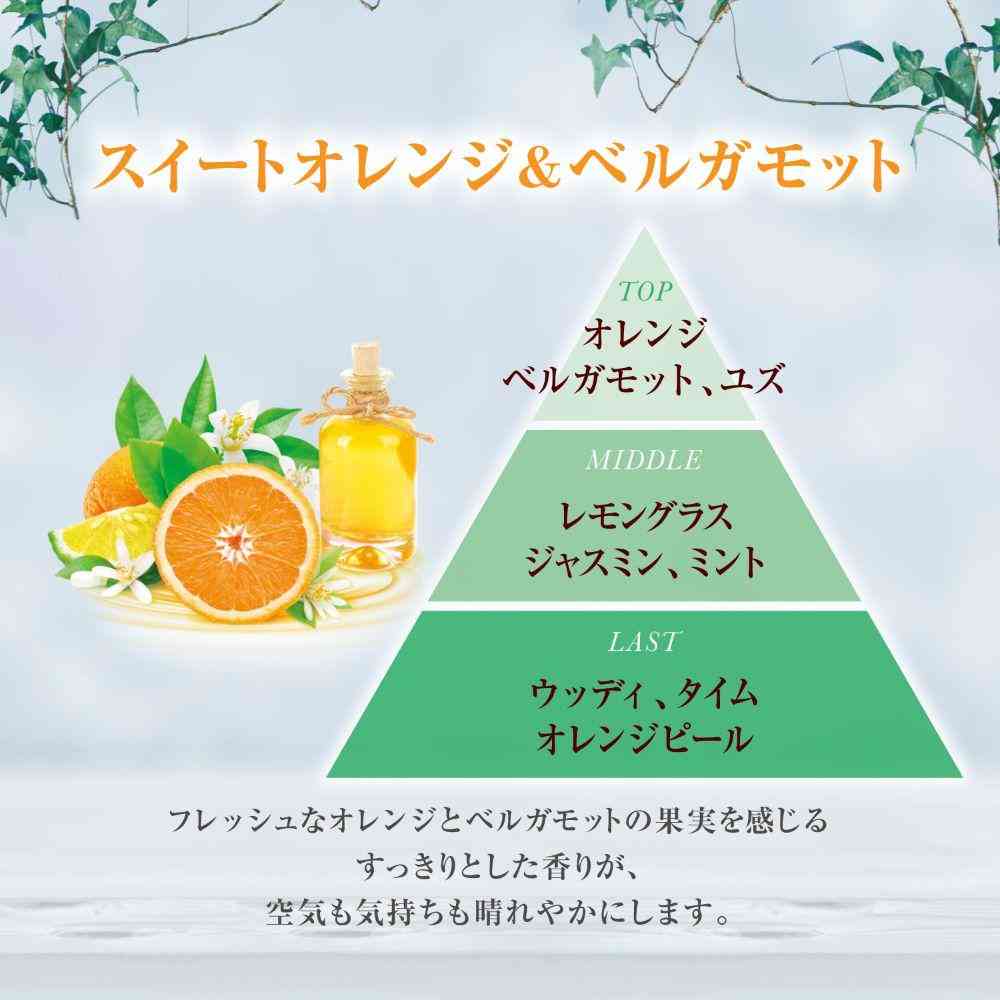 Estée Toilet Deodorizing Power Premium Aroma Sweet Orange & Bergamot 400mL