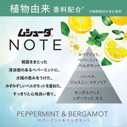 Estée Mushuda NOTE Drawer & Storage Case Peppermint & Bergamot 24 Pieces