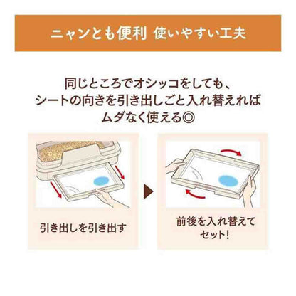 Nyan-Tomo Clean Toilet Relax Set Light Beige