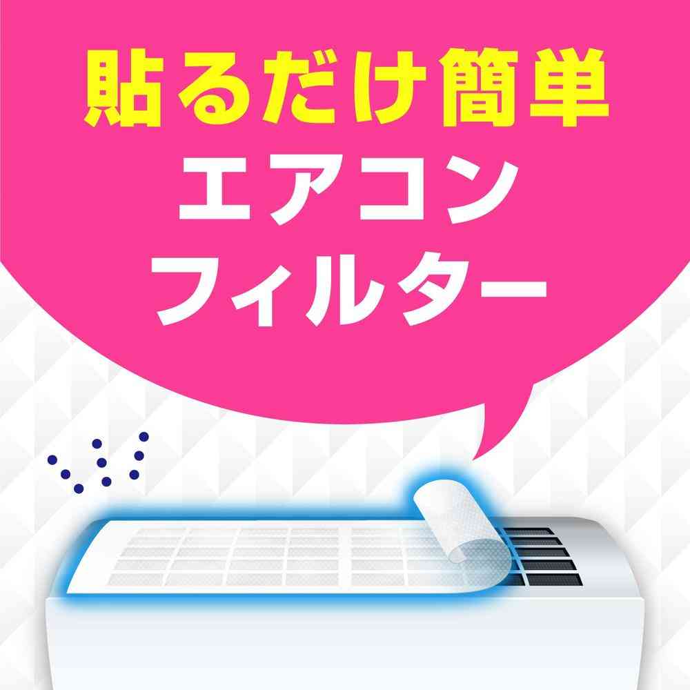 Earth Chemical Raku Hapi Air Conditioner Filter 2 Sheets
