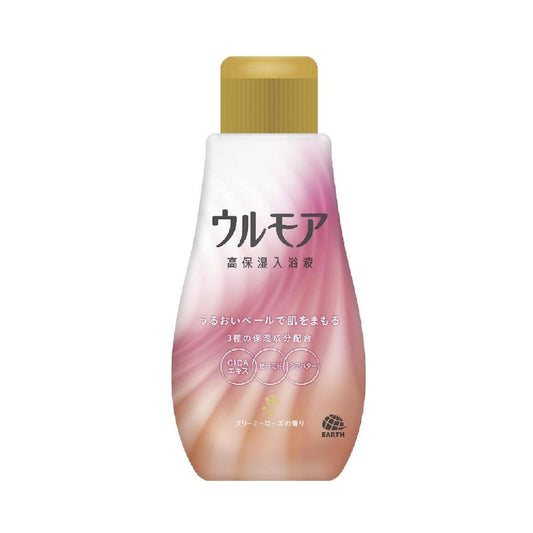 Earth Chemical Ulmoa High Moisture Bath Liquid Creamy Rose 600ml