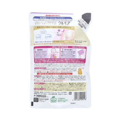 Earth Pharmaceutical Ulmoa High Moisture Bath Liquid Creamy Floral Refill 480ml