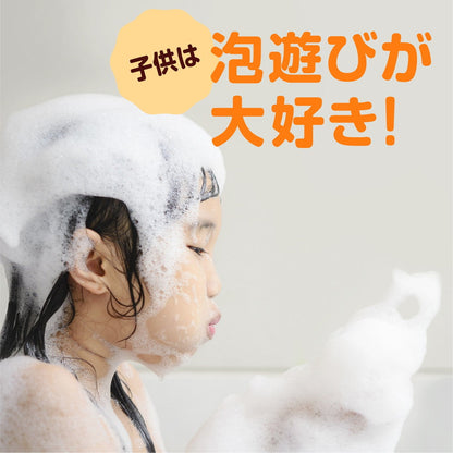 Earth Chemical Playful Bath Foam Awappy Mikan Scent 160ml
