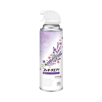 Earth Chemical Sukkiri Air! Toilet Spray Graceful Natural Lavender 350ml