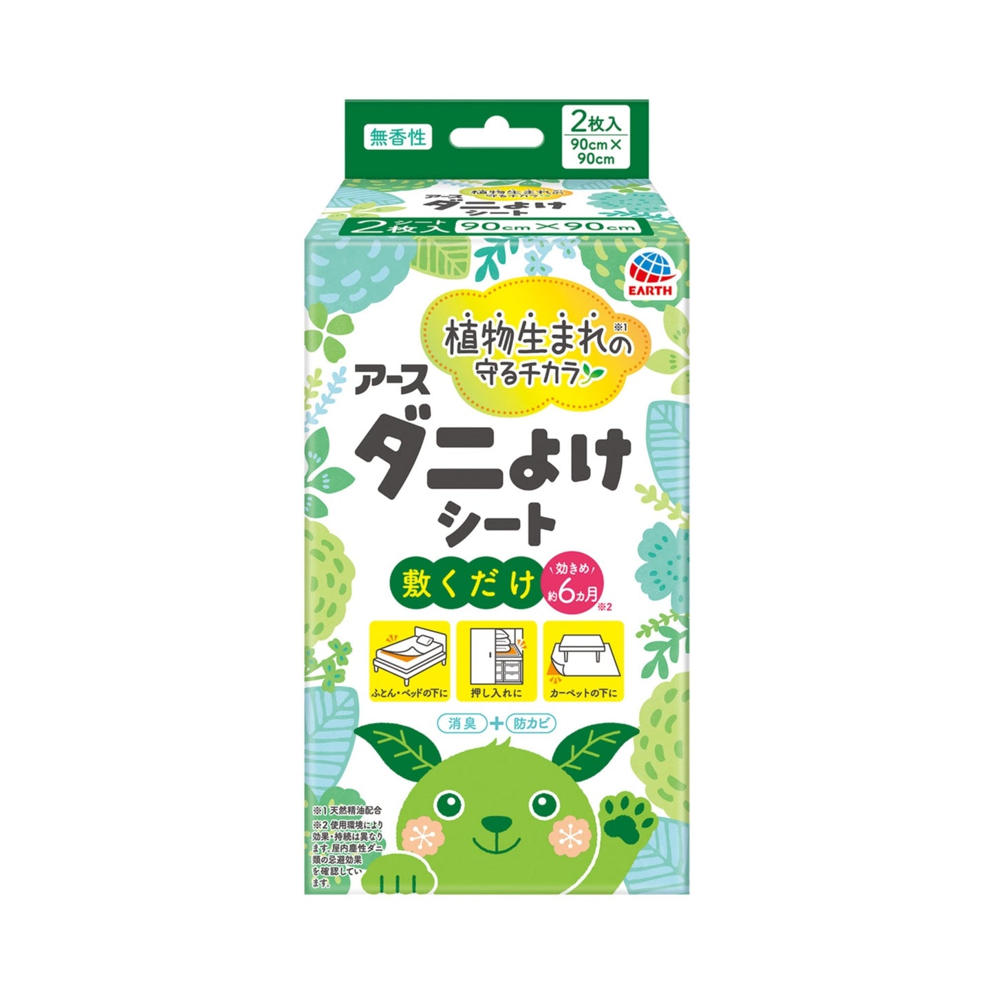 Earth Chemical Dust Mite Repellent Sheet