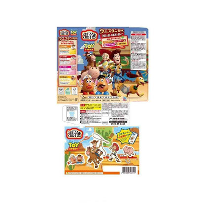 Earth Chemical Onsen Bubble Toy Story Western BOX 12 Tablets