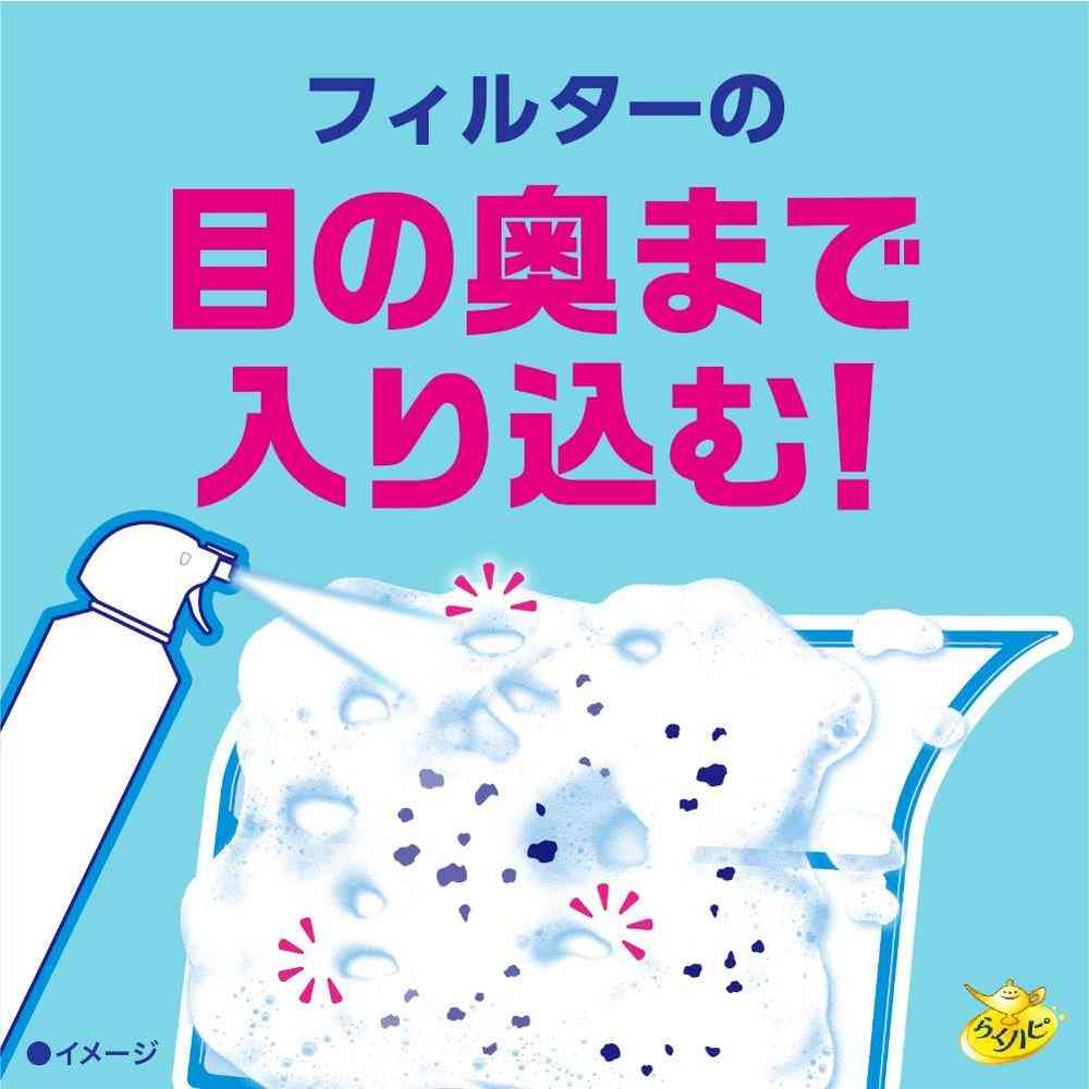 Earth Chemical Raku Hapi Bubble Clean Air Conditioner Filter 300mL