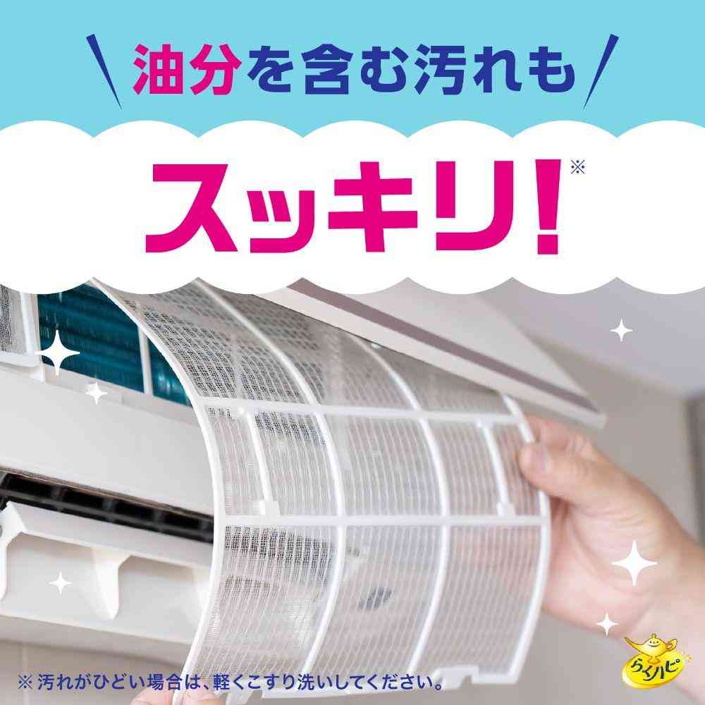 Earth Chemical Raku Hapi Bubble Clean Air Conditioner Filter 300mL