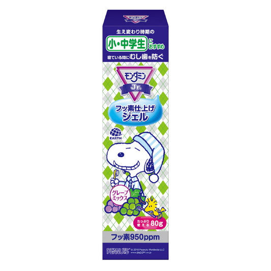 Mouthwash Jr. Fluoride Finish Gel Grape Flavor 80g