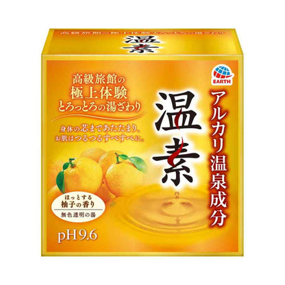 [Quasi-Drug] Earth Chemical Onsen Yuzu Scent 30g x 15 Packs