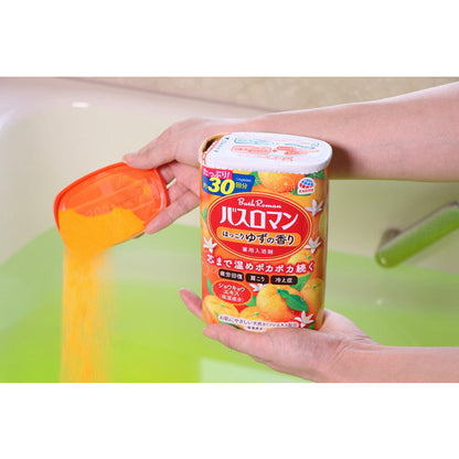 Earth Chemical Bath Roman Warm Yuzu Scent 600g