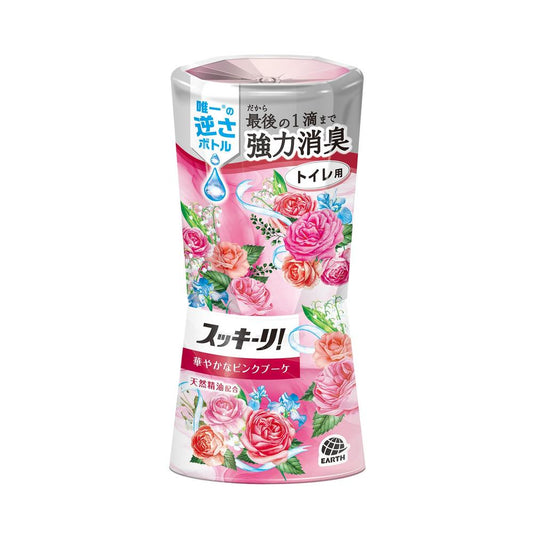 Earth Toilet Cleaner! Pink Bouquet Scent 400ml