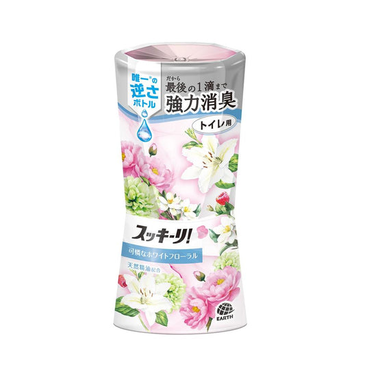 Earth Chemical Toilet Cleaner Airy White Floral Scent 400ml