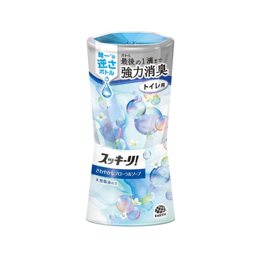 Earth Chemical Toilet Cleaner Floral Soap Scent 400ml