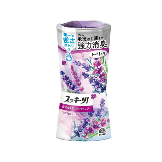 Earth Chemical Toilet Sukkiri! Aroma Lavender Scent 400ml