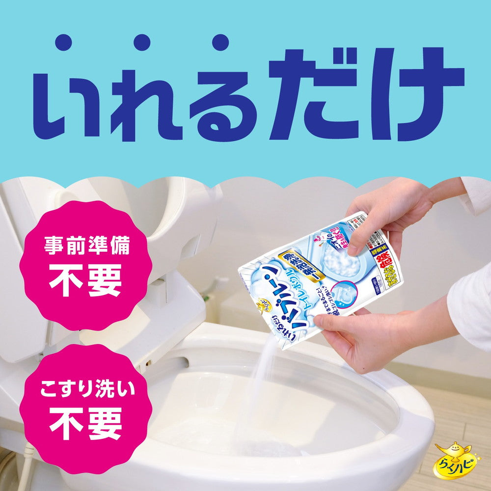 Earth Chemical Raku-Hapi Bubbleoon Toilet Bowl Cleaner 160g