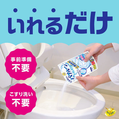 Earth Chemical Raku-Hapi Bubbleoon Toilet Bowl Cleaner 160g