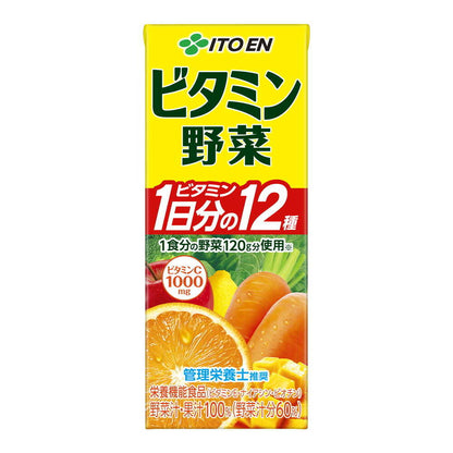 Ito En Paper Pack Vitamin Vegetable 200mL