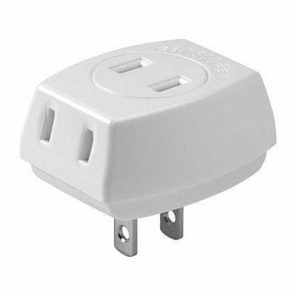 ELPA Triple Tap 3 Outlets White A-30H(W)