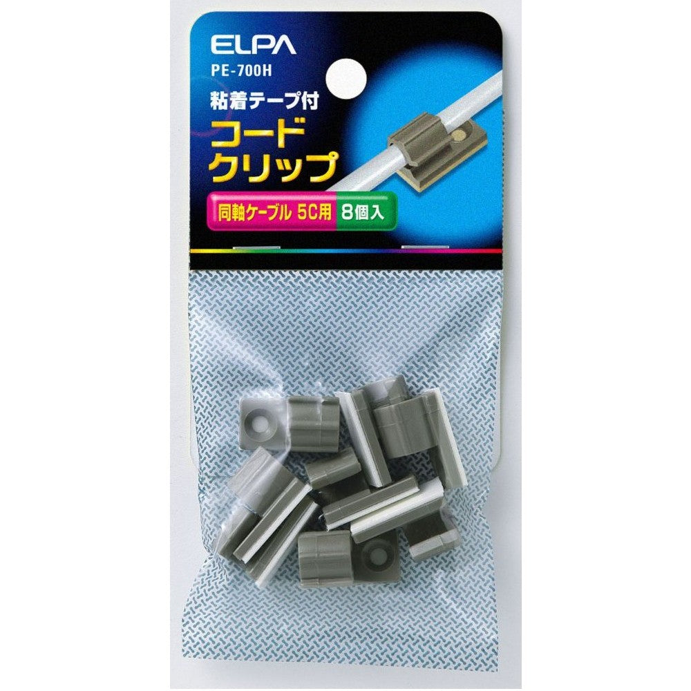 ELPA Cord Clip for Coaxial Cable PE-700H