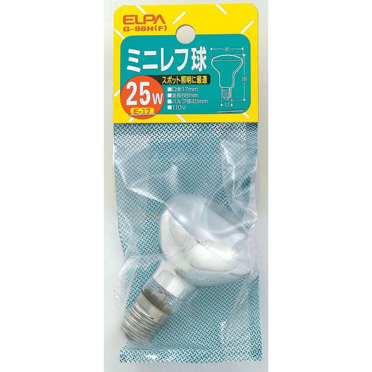 ELPA Mini Reflector Bulb 25W E17 G-96H(F)