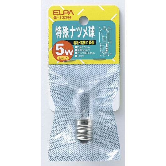 ELPA Special Natsume Bulb Incandescent E17 5W G-123H