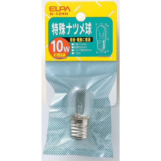 ELPA Special Natsume Bulb Incandescent E17 10W G-124H