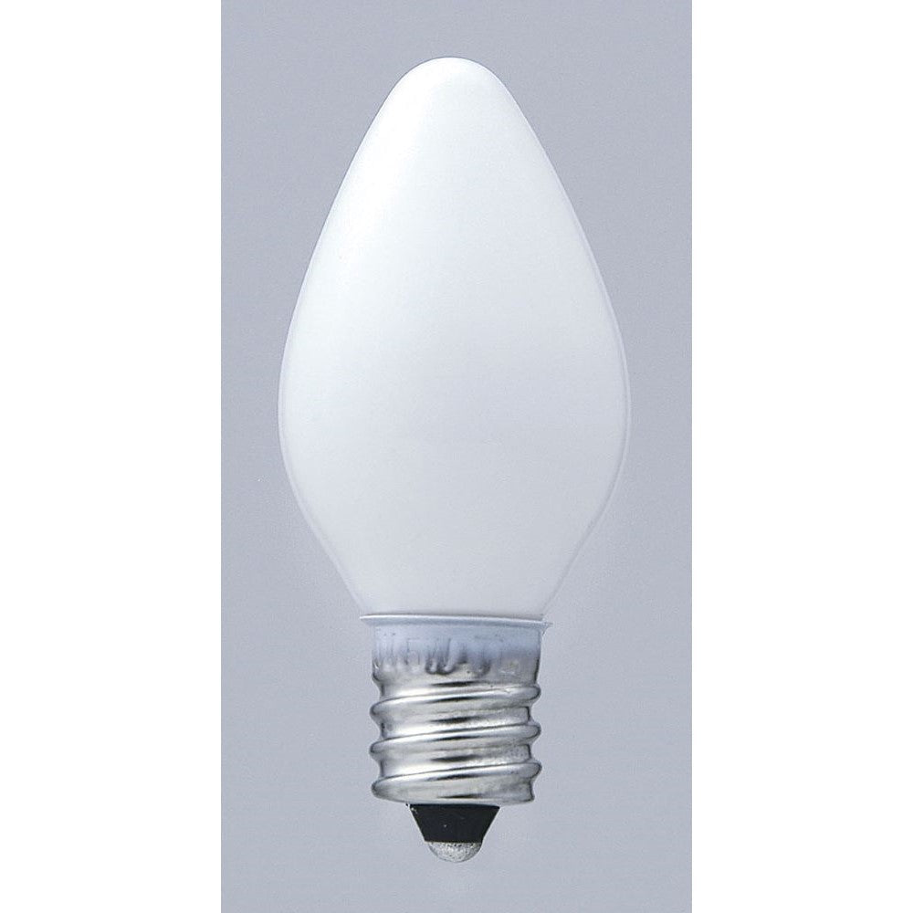 ELPA Candle Bulb Incandescent E12 5W G-501H (W)