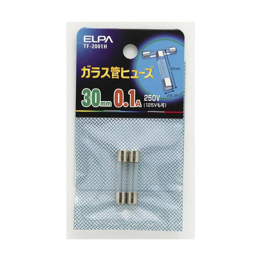 Elpa Glass Tube Fuse 30mm TF-2001H