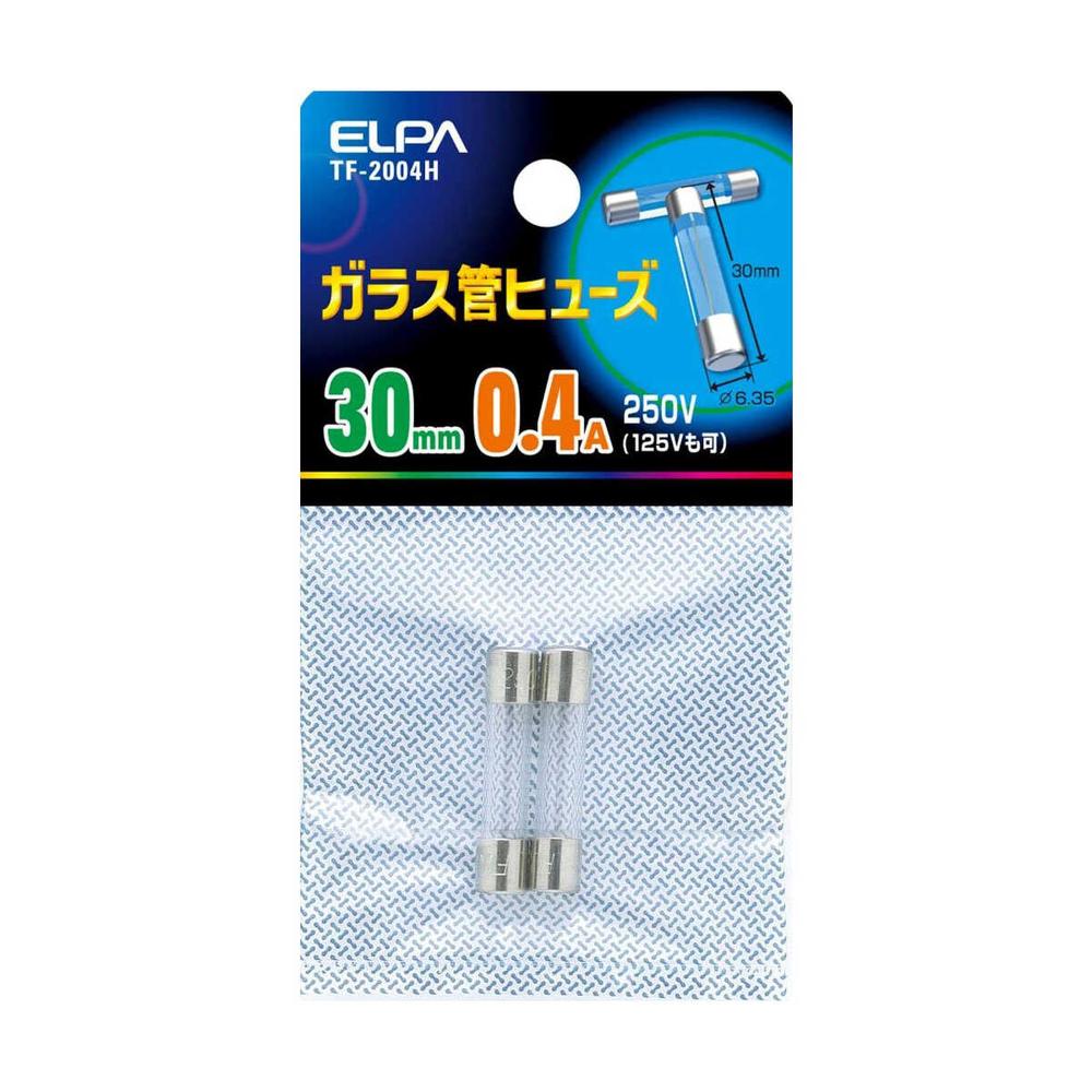 Elpa Glass Tube Fuse 30mm TF-2004H
