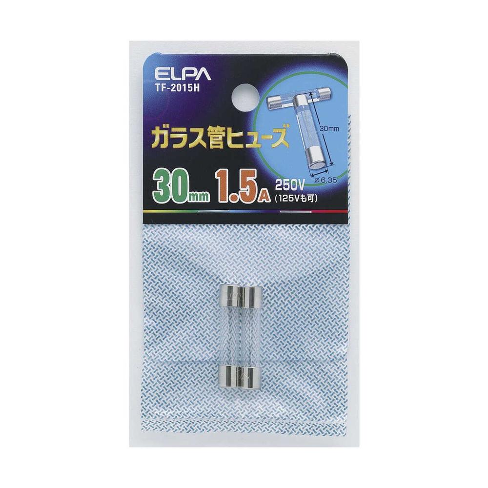 Elpa Glass Tube Fuse 30mm TF-2015H
