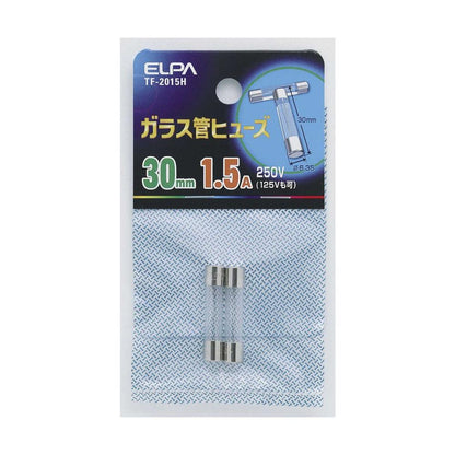 Elpa Glass Tube Fuse 30mm TF-2015H