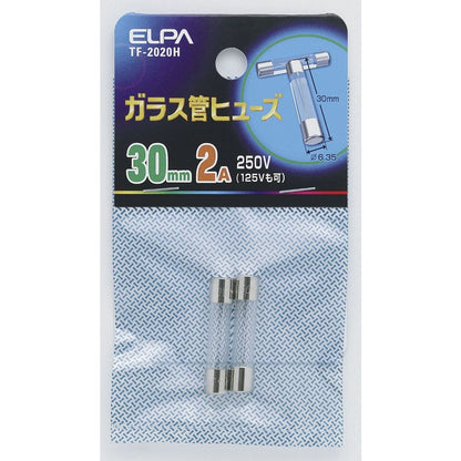 Elpa Glass Tube Fuse 30mm TF-2020H