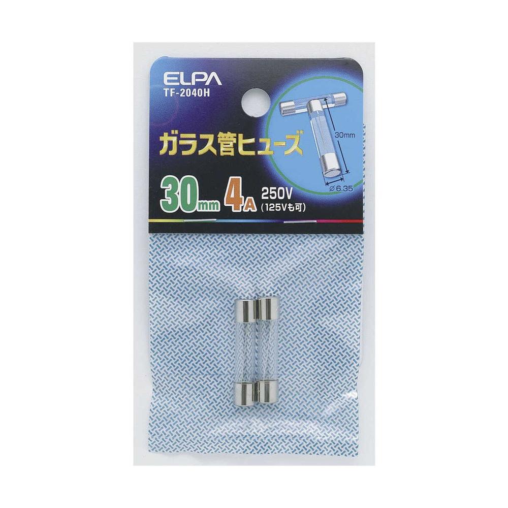 Elpa Glass Tube Fuse 30mm TF-2040H