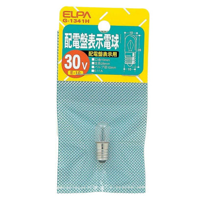 ELPA Distribution Board Indicator Bulb Incandescent E10 0.11A G-1341H