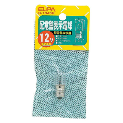 ELPA Distribution Board Indicator Bulb Incandescent E12 0.15A G-1345H