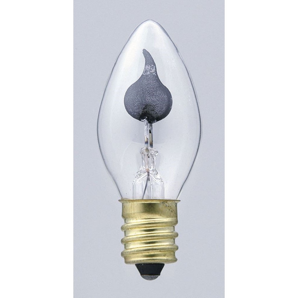 ELPA Flicker Lamp Incandescent Bulb Flickering Light E12 2-3W G-7001H(C)