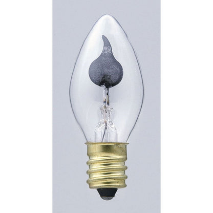 ELPA Flicker Lamp Incandescent Bulb Flickering Light E12 2-3W G-7001H(C)