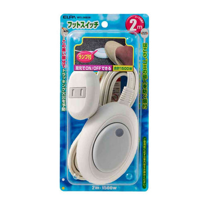 ELPA Foot Switch 2m WFS-200B White