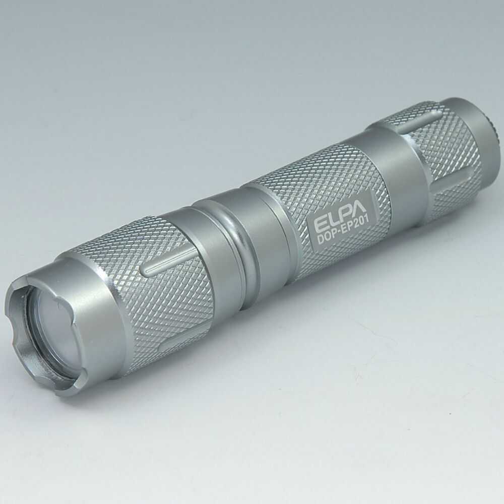 Asahi Electric ELPA LED Aluminum Light 3X1 Flashlight DOP-EP201
